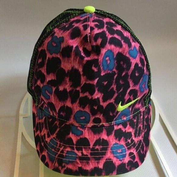 NIKE Strap-back Adjustable Hat Kids Unisex / Pink Marble - Picture 1 of 6